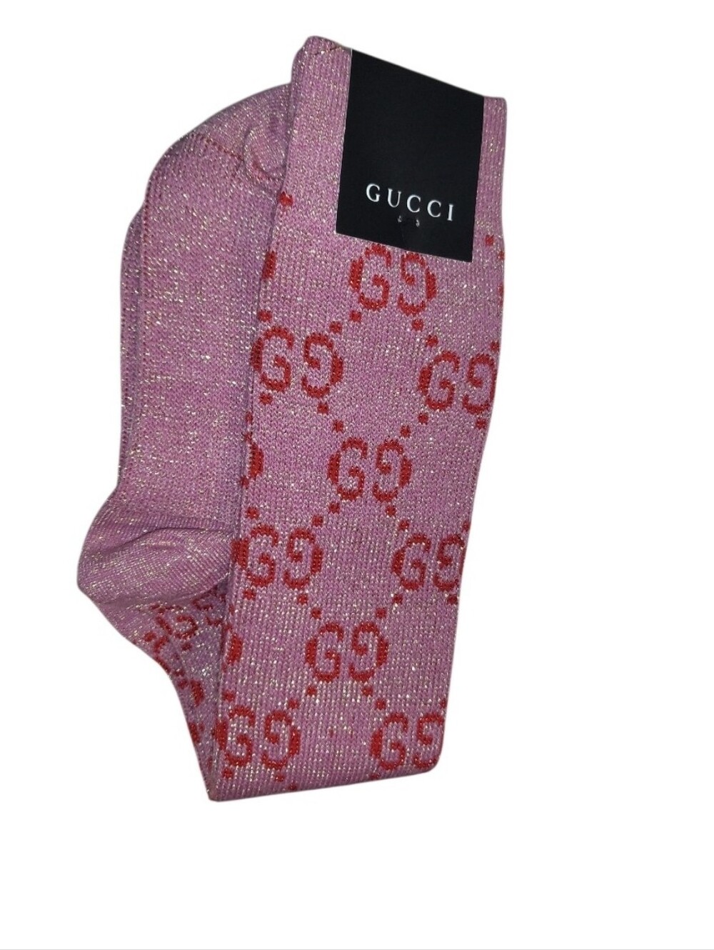 Gucci GG Lamé /Sparkle Socks from the Spring/Summer 2020 collection